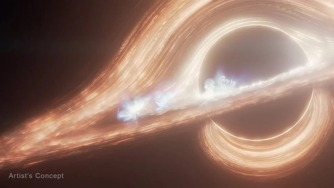 James Webb Telescope Unveils Chaotic Light Show at Milky Way’s Heart, Challenging Black Hole Theories