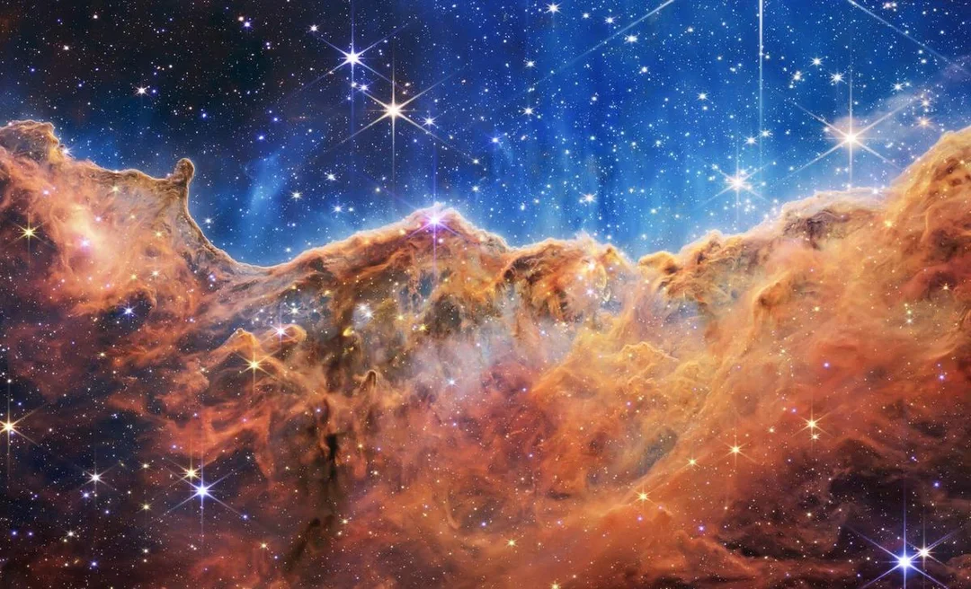 Dive into the ‘Cosmic Cliffs’: James Webb Telescope Image Transformed into Stunning 3D Experience