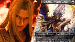 Final Fantasy & Magic: The Gathering Unite! Sephiroth’s New Look Sparks FF7 Remake Part 3 Theories