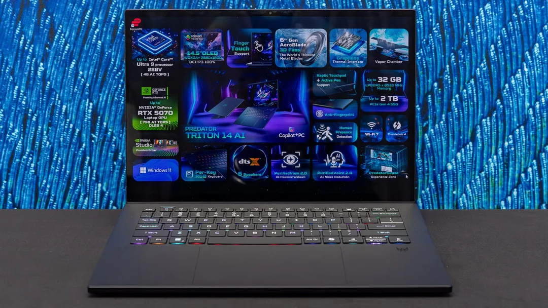 Acer Unveils a Barrage of AI-Powered Laptops at Computex 2025, Taking Aim at MacBook Air