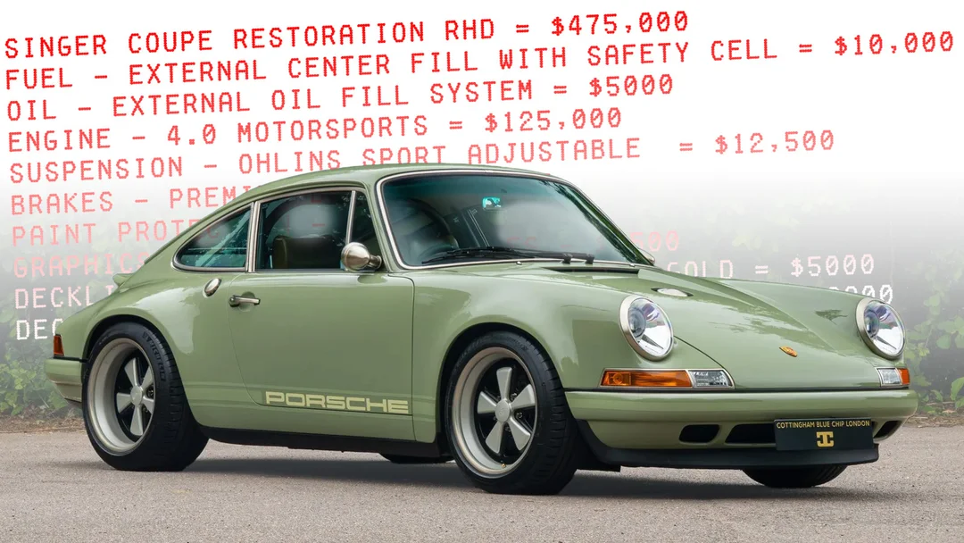 Singer Porsche 911: Where Automotive Art Meets Million-Dollar Price Tags