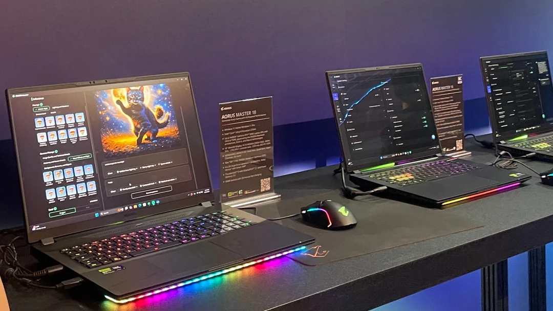 Gigabyte Dominates Computex 2025: New Gaming Monitors, AI-Powered CPU Boost, and Monster Laptop
