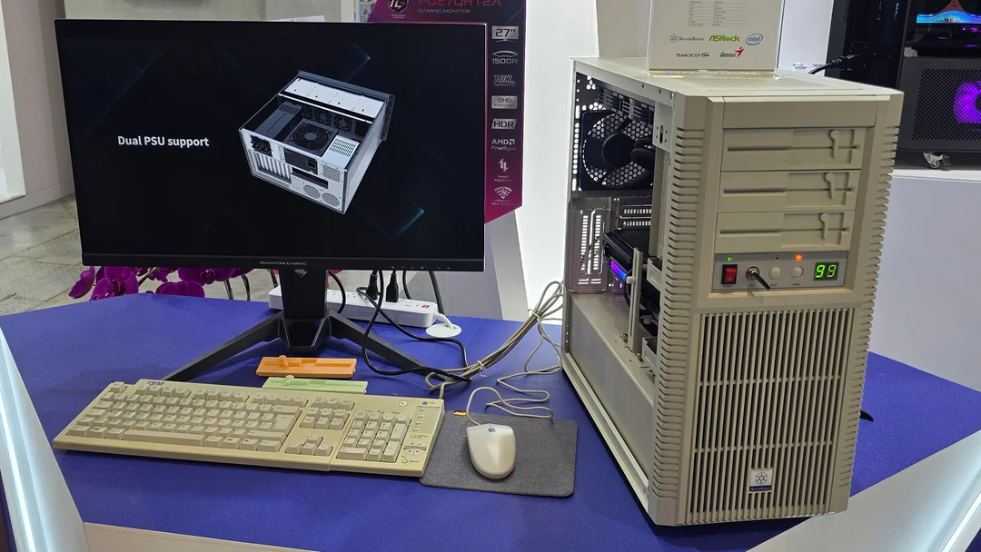 SilverStone FLP02: Retro PC Case Turns Back Time with Modern Features