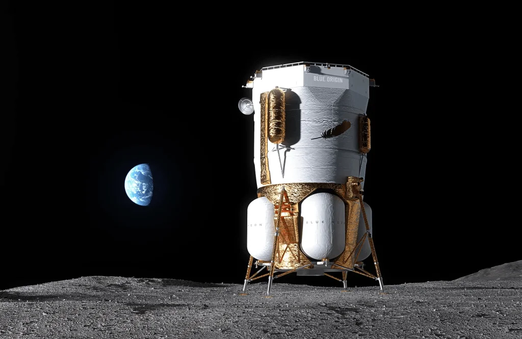 Blue Origin Aims for Lunar Landing Demo This Year: Is 2024 the Year of the Moon Race?