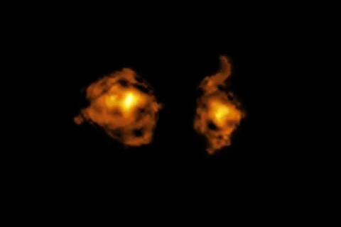 ‘Cosmic Joust’: Astronomers Witness Galaxy Collision 11 Billion Light-Years Away, Black Hole Radiation Disrupting Star Formation