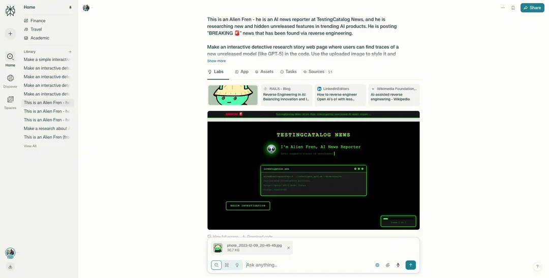 Perplexity AI Unveils “Labs”: Aims to Redefine AI-Powered Research and Productivity